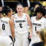 Colorado women's basketball players