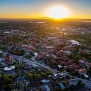 sunrise over Boulder